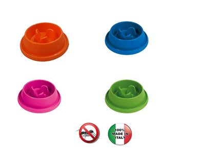 10078 Adagio Yemeyi Yavaşlatan Mama/Su Kabı Sarı 31,5x9 cm 286 gr - 1