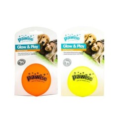 Pawise - 14115 Vinyl Toy Luminous Ball M Köpek Oyuncağı