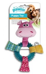 Pawise - 15141TPR Ring Hippo/Hipopotam Halka Oyuncak