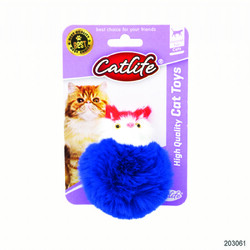 203061 CATLIFE Kediler için Pofuduk Kedi Oyuncak