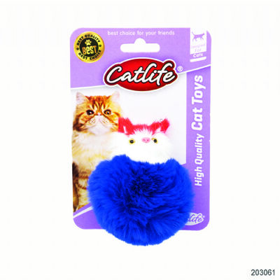 203061 CATLIFE Kediler için Pofuduk Kedi Oyuncak - 1