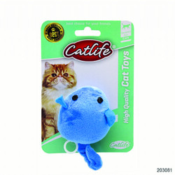 203081 CATLIFE Tıtreşimli Şişman Fare Kedi Oyuncağı
