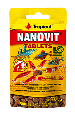 20701 Tropical Nanovit Tablets Nano Akvaryum Renklendirici - 1