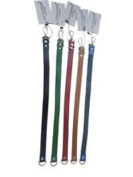 LEVAPAW - 2,8 MM Deri Lüks Köpek Kolyesi M boy