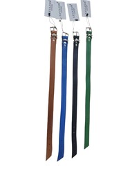 LEVAPAW - 2,8 MM Deri Yan Dikişli Köpek Tasması 2,5 cm XL boy