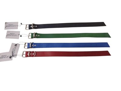 2,8 MM Deri Yan Dikişli Köpek Tasması 3 cm L boy