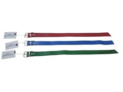 LEVAPAW - 2,8 MM Deri Yan Dikişli Köpek Tasması 3 cm XL boy