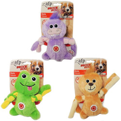3066 Knoty (Hippo,Frog,Lion) /Düğümlü Peluş Köpek Oyuncağı