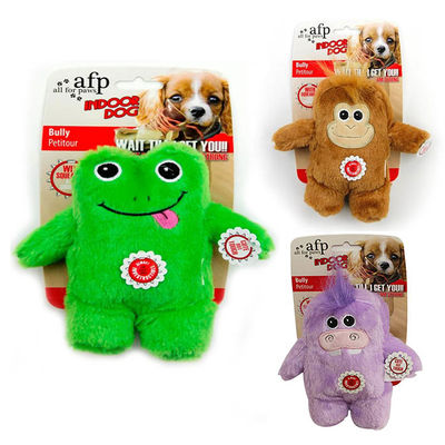 3070 Bully (Hippo,Frog,Lion) /Sesli Peluş Köpek Oyuncağı - 1