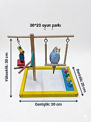 30x20 Kuş Oyun parkı 