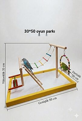 30x50 Kuş Oyun parkı  - 1