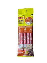 4 ME-O Creamy Treats Crab Flavour - Yengeçli Krem Kedi Ödülü 60g