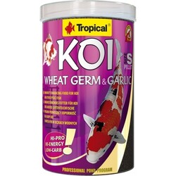 45355 Tropical Koi Wheat Germ Garlic Pellet Size S 1000ml/320gr - 1