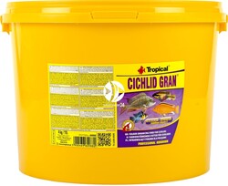Tropical - 60459 Cichlid Gran ( Ciklid için granül yem ) 10lt 5,5kg