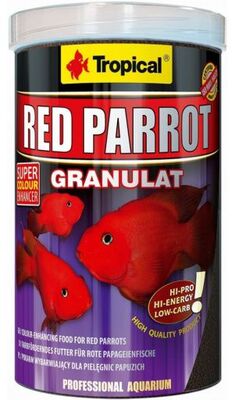 60714 Tropical Red Parrot Kırmızı Papağan Granül Yem 250ml 100gr - 1