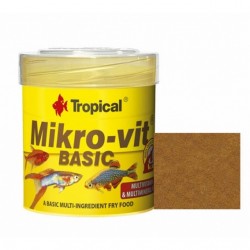 Tropical - 77602 MIKROVIT BASIC ( Yavru Balıklar için Toz yem ) 50 ml. 32 gr.