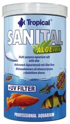 80323 Tropical Sanital + Aloe - Aloe Vera Katkılı Akvaryum Tuzu 100ml 120gr