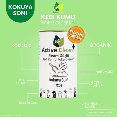 Active Clean Kedi Kumu Koku Giderici 420gr  - 2