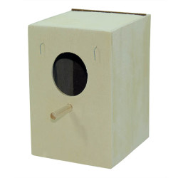 Fatih-Pet - Ahşap Yuva Küçük 10x10x16 cm 10 lu