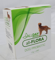 AllDay All-Flora Dog Probiotic 1.5grx30