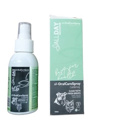 AllDay All-Oral Care spray Kedi ve Köpek Ağız Bakım Spreyi 100ml