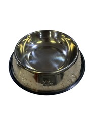 Amazon - Amazon ASBE-64 Oz Oval Desenli Çelik Mama Kabı