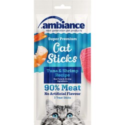 Ambiance Tunalı Karidesli Kedi Ödül Çubuğu 3x5gr