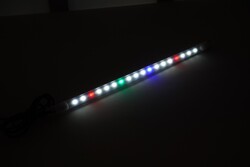 AquaSlim Serisi Akvaryum Led Aydınlatma 30 cm 4 Renk Karışık - Thumbnail