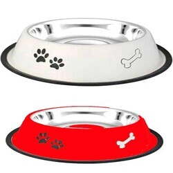Fatih-Pet - ASRPP 8oz Desenli Mama Kabı 12cm