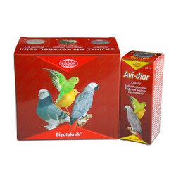 Biyoteknik - Avi-diar Çözelti Kafes Kuşları için Bağırsak Sistemi Güçlendirici 30cc