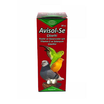 Avisol-Se Kuş Vitamin ve Mineral Takviyesi 30cc