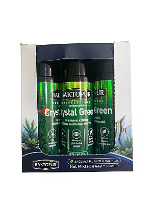 Baktopur Crystal Green ( Su berraklaştırıcı Bitkisel Hastalık Önleyici) - 1