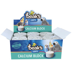 Beakscare Calcium Block - Kuşlar için Kalsiyum Gaga Taşı 12 li