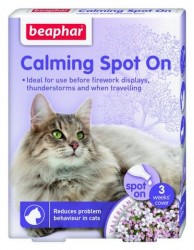 Beaphar - Beaphar Calming Spot On Kedi Sakinleştirici 3 Kapsül x 0,4 ml