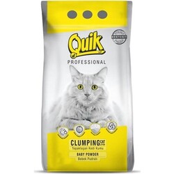 Quık Bentonit 5lt İnce 4lü Paket Pudra Kokulu 
