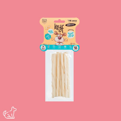Keyf Beyaz Burgu Eco Kemik 12li Paket - 1