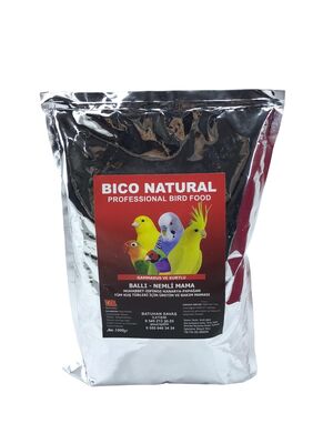 Bico Natural Ballı Nemli Gammarus ve Kurtlu Mama 1000gr - 1