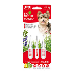 Bio Nature Magela Köpek Kırmızı Ense Damlası 3x1,5ml 1-10 Kg - Thumbnail