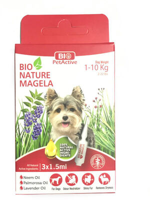 Bio Nature Magela Köpek Kırmızı Ense Damlası 3x1,5ml 1-10 Kg