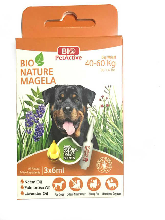 Bio Nature Magela Köpek Ense Damlası 3x6 ml 40-60 Kg