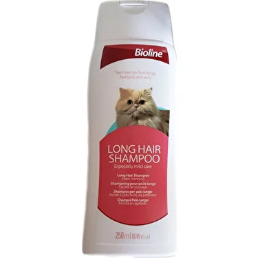 Fatih-Pet - Bioline Uzun Tüylü Kedi Şampuanı 250ml 