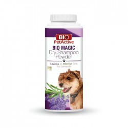 BioPetActive - BioPetActive Bio Magic Dry Shampoo Powder - Köpek Toz Şampuan 150 g