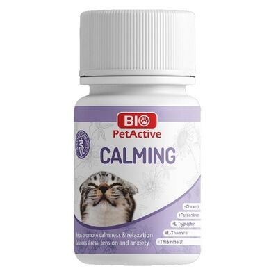 BioPetActive Calming For Cats Kediler için Premiks 60tablet