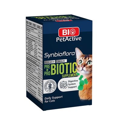 BioPetActive Kedi Synbioflora Probiotic Tablet 30gr