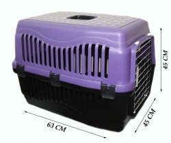 Apco - Büyük Kedi/Köpek Taşıma Kabı Voyager (Metal Kapılı)