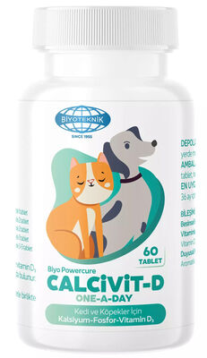 Calcivit-D One A Day - Kalsiyum-Fosfor-Vitamin D (