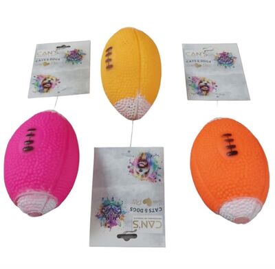 Cans YP-1007 Öten Amerikan Futbol Topu Oyuncak 10 cm