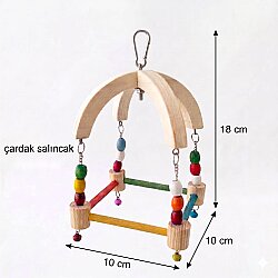 Çardak  salıncak Kuş oyuncağı 