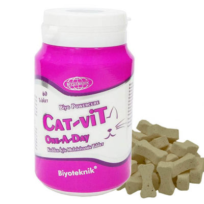 Cat-Vit One A Day - Multivitamin (60 Tablet)