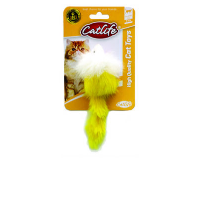 CATLIFE 203056 Kediler için Tüylü Renkli Fare - 1